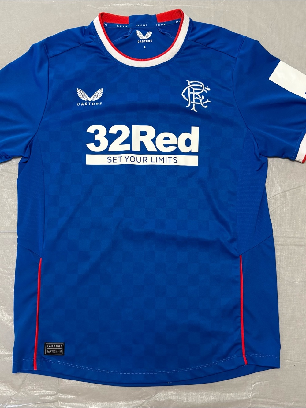 2022-23 Rangers FC Home Castore Jersey